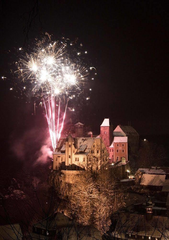 Hotel Burg Hohnstein Exterior foto